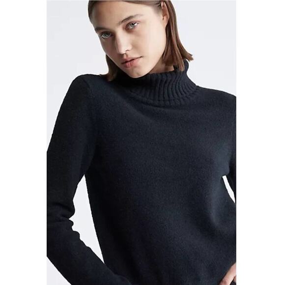 Esprit Black Soft Essential Turtleneck Sweater - Picture 3 of 5